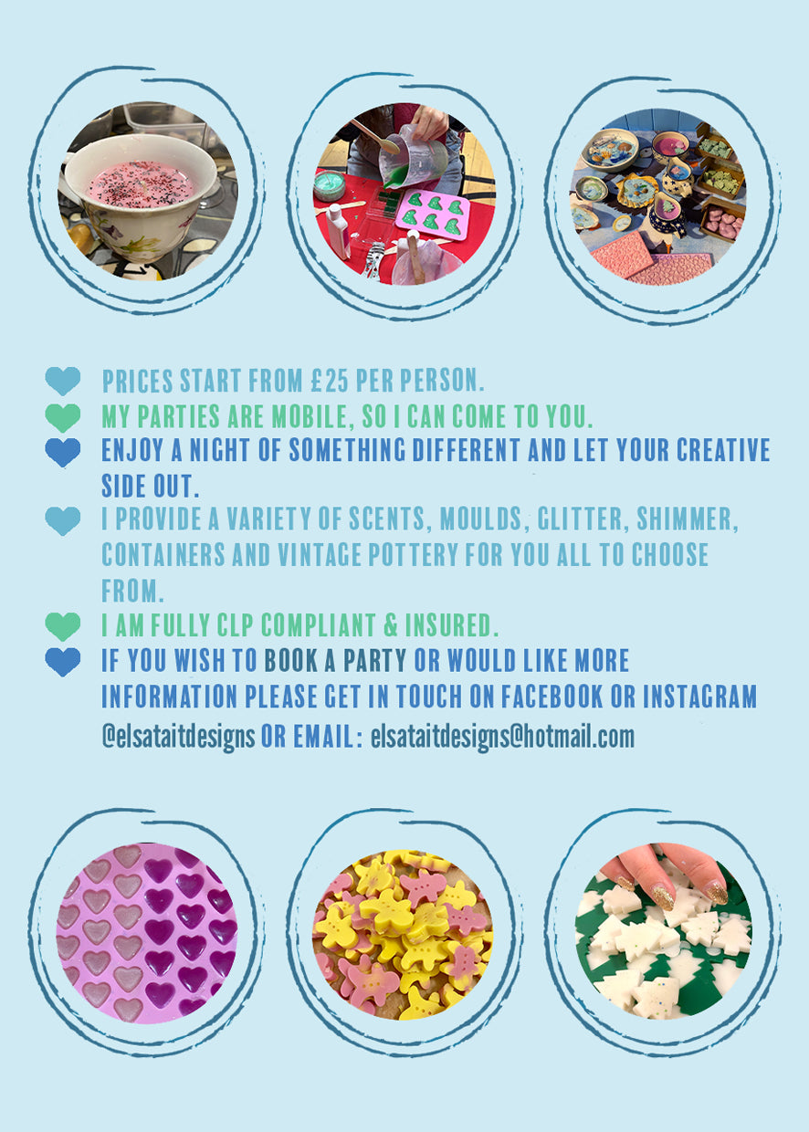 Mobile Vintage Candle & Wax Melt Parties