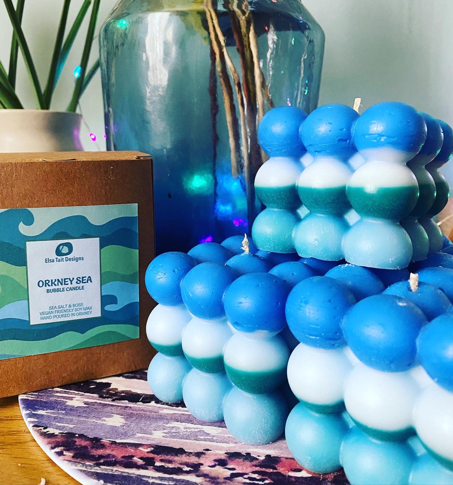Orkney Bubble Candle
