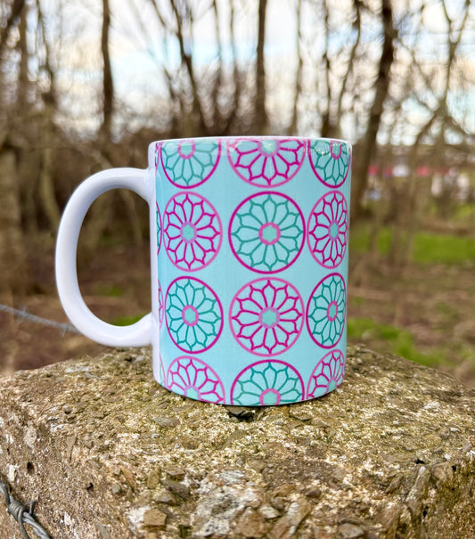 Rose Window Mug