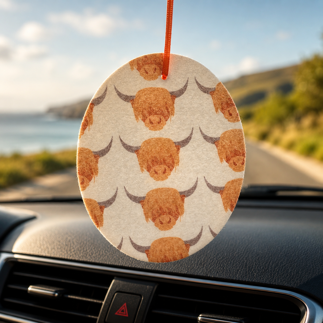 Highland Cow Car Diffuser