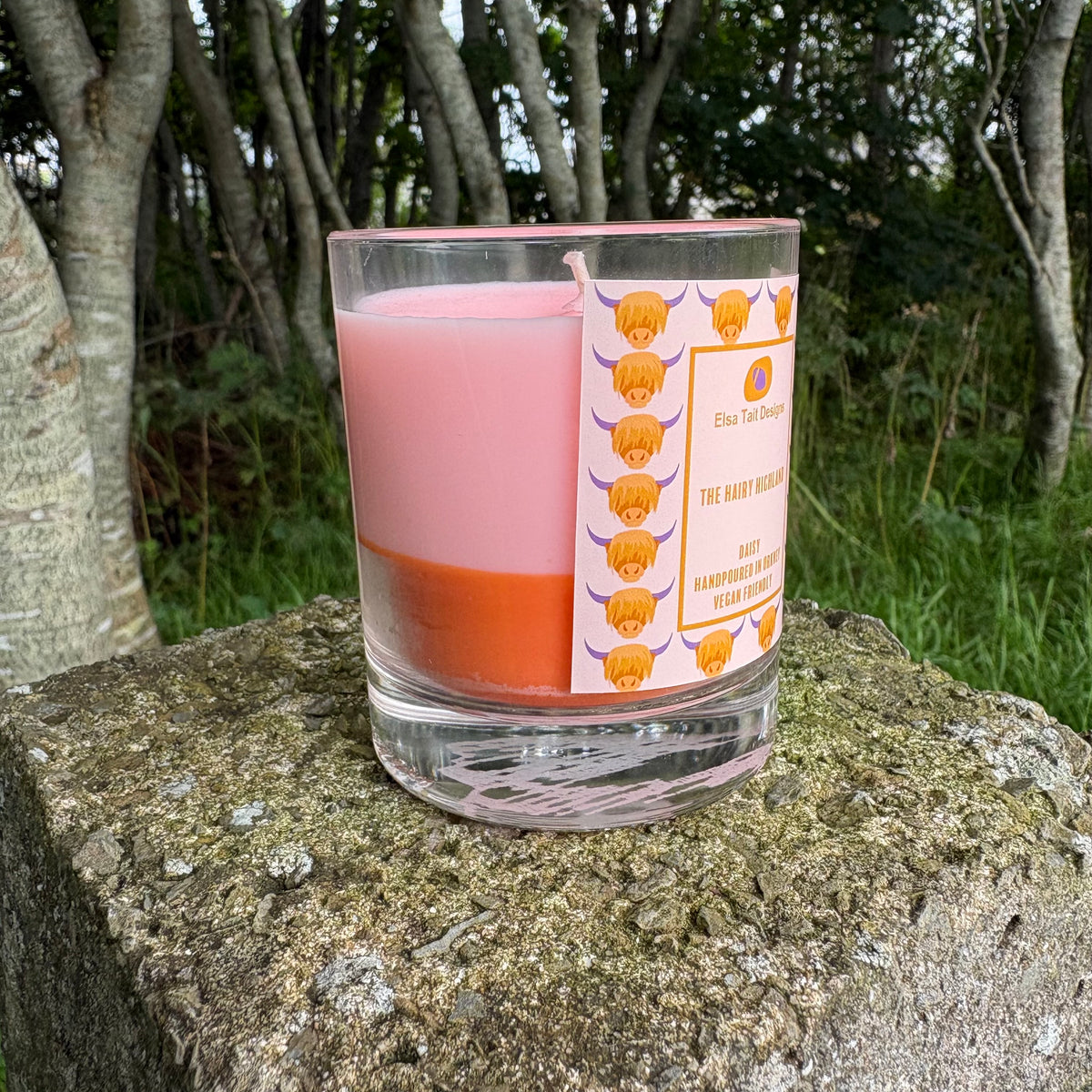 Highland Cow Candle