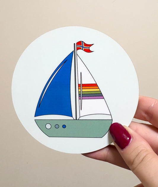 Dads Sailing Boat Coaster