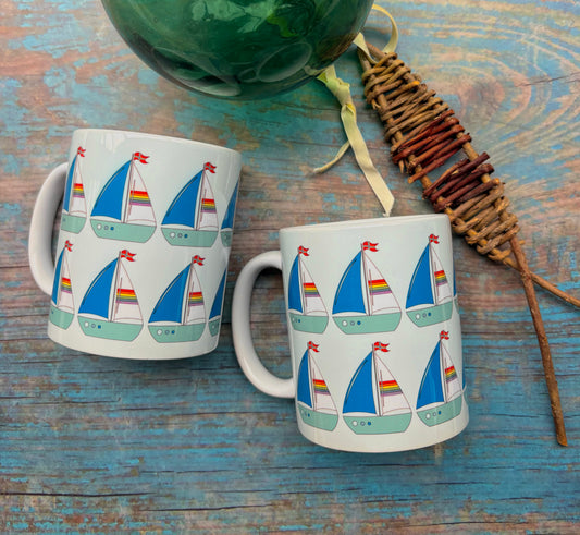 Dad’s Sailing Boat Mug