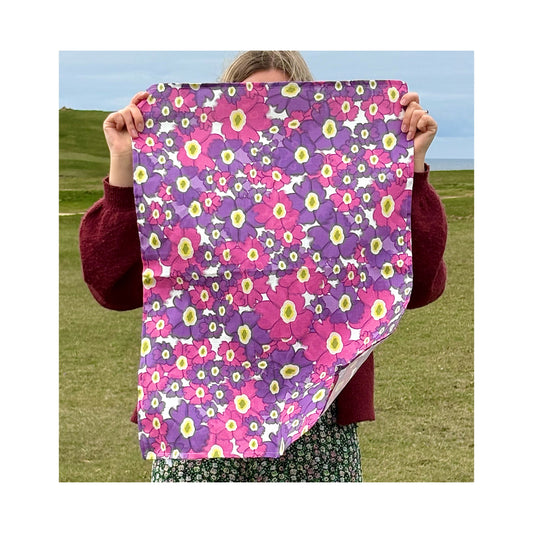 Primula Scotica Tea Towel