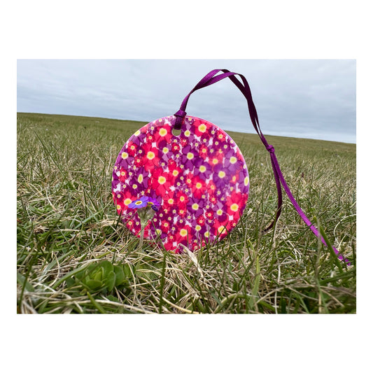 Ceramic Primula Scotica Hanging Ornament