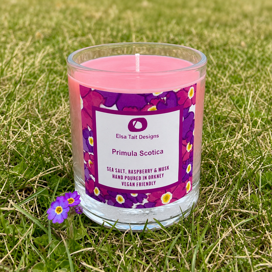 Primula Scotica Candle