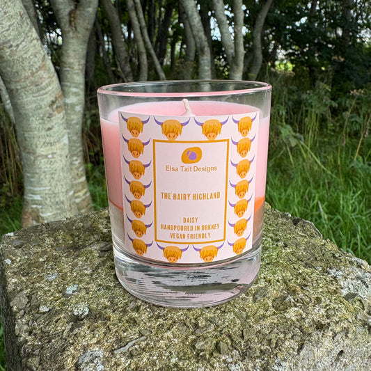 Highland Cow Candle